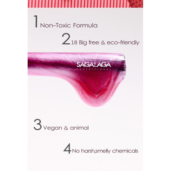 Polissage pour ongles à base d'eau de marque privée non toxique Perméable pour les enfants Peel off Respirant Halal Organique Respirant et Perméable