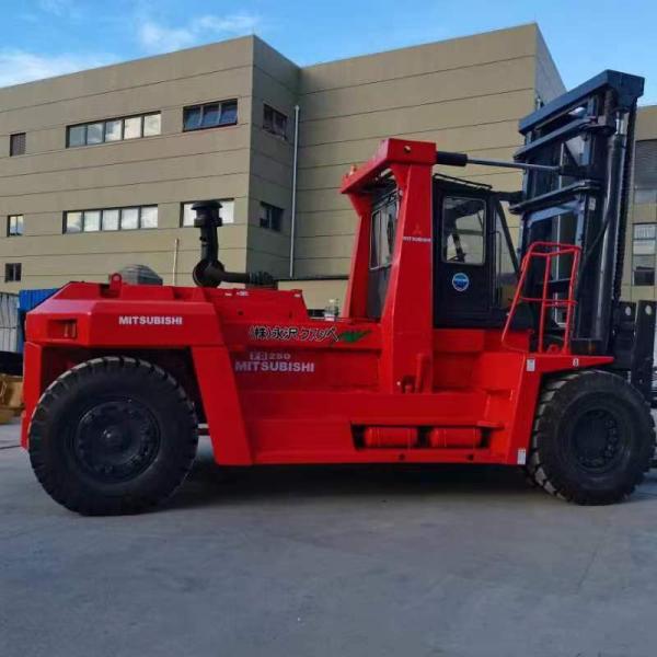 Used 25T Forklift MITSUBISHI FD250 Container Handler Port Equipment Special