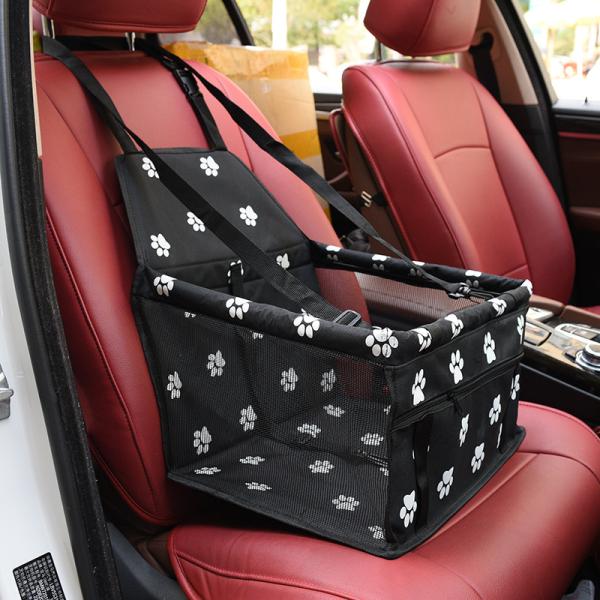 Convient pour les animaux de compagnie Booster Car Seat Sac de voyage Lavable Fabric Design pliable Taille 40*30*25cm