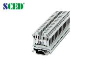 O trilho BRITÂNICO montou o trilho terminal terminal do ruído da largura 8.2mm dos blocos 600V 50A