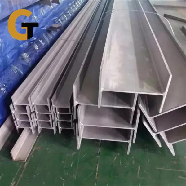 Customized Untreated / Zinc Steel I Profiles Shape H Hollow Steel Profiles ASTM JIS
