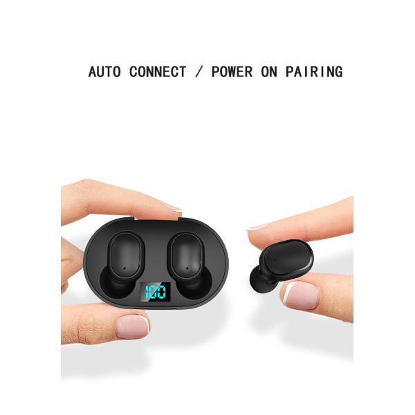 2020 новых мини наушников делают наушник водостойким дисплея силы Bluetooth 5,0 LCD спорта беспроводной