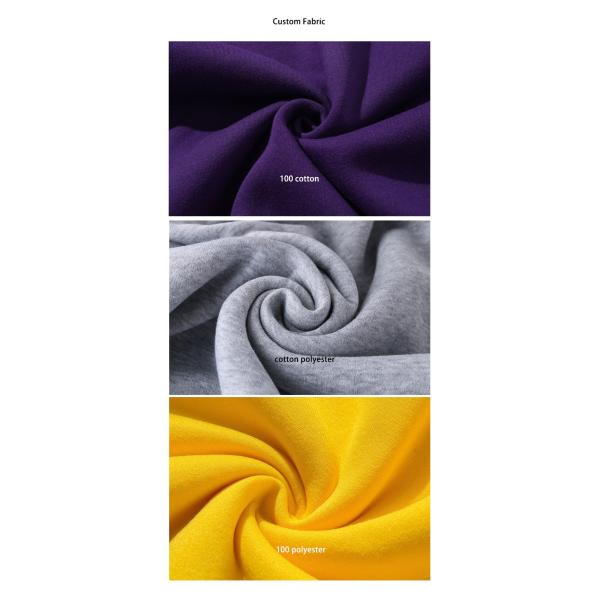 OEM Oversized Cotton Sweatshirt , Breathable Polyester Cotton Hoodies