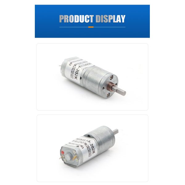 Futeng Factory Micro 12 v Dc Motor 500rpm Smart Blinds Spur Brushed Dc Gear Motor