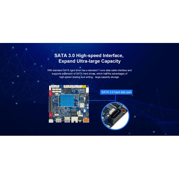 H-3566 Smart HMI Motherboard RK3566, Quad-Core Cortex-A55, Часы до 1,8 ГГц Стандартный 8 ГБ EMMC