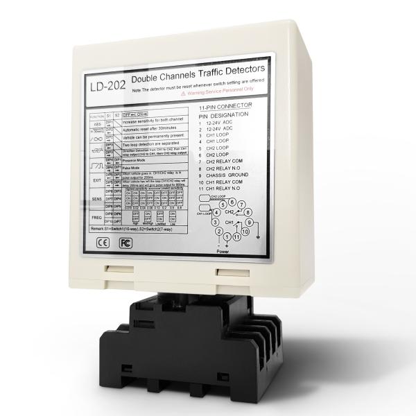 Detector de doble bucle 3- Certificado CE/FCC Sensibilidad de la instalación de