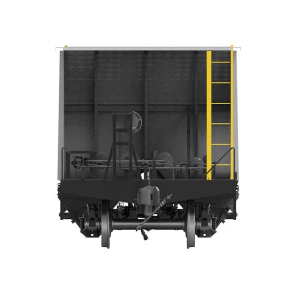 60T Payload Hopper Wagon , 65m3 Coal Hopper Car 1435mm Track Gauge