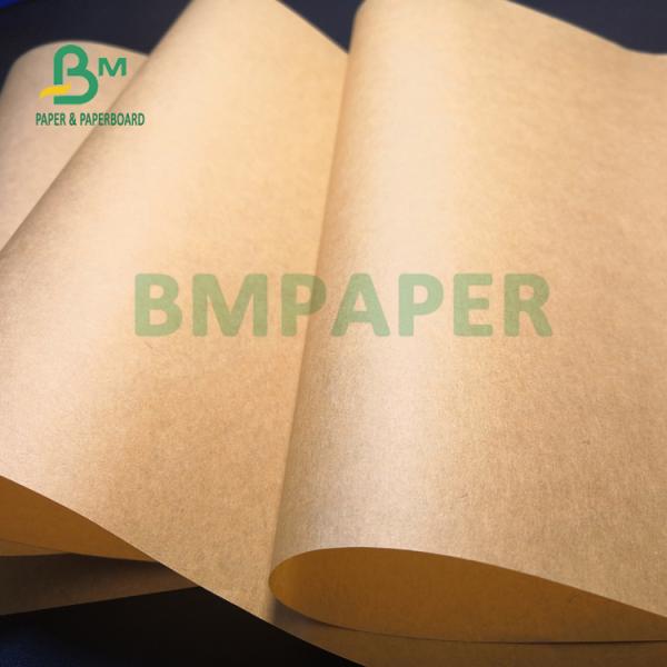 70gsm Brown natural kraft paper roll For Gift Wrapping 48'' 60'' X 6000'' Long