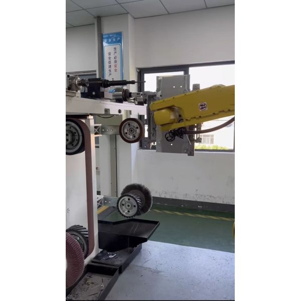 Customizable Fully Automatic Robotic Deburring System 150 Pieces/Hour