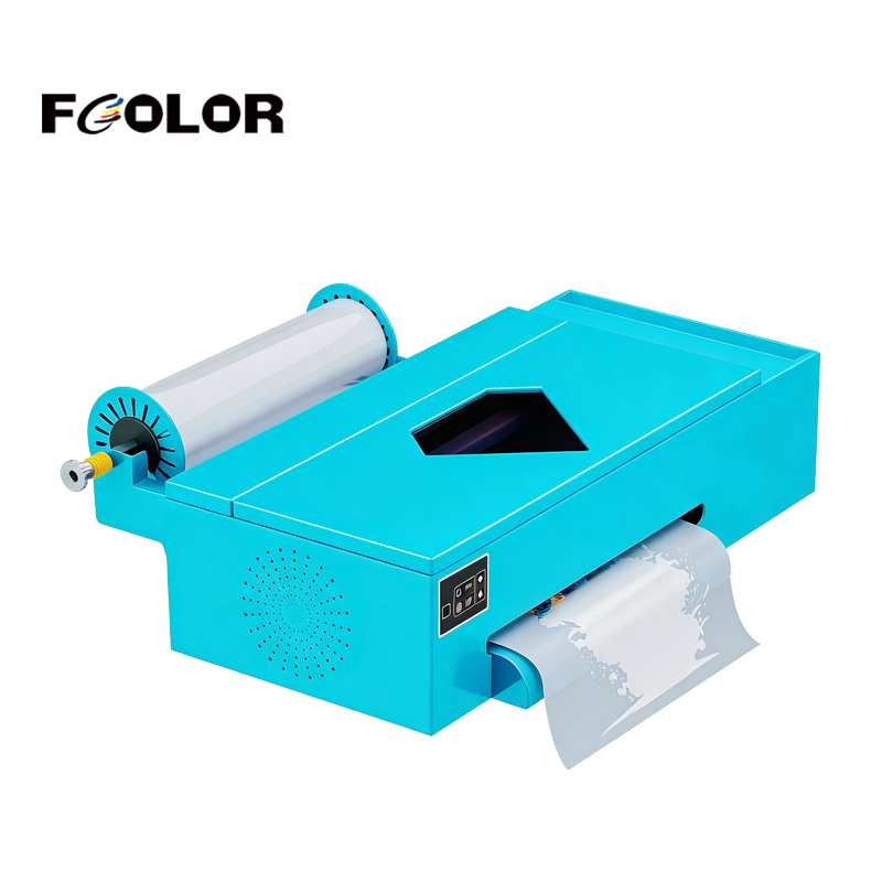 Fcolor A3 300mm Label Printer DX7 Print Head Dtf Ab Film Sticker Printer for High End Gift Bottle Phone Case