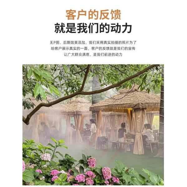 Gazebo de jardin extérieur, pavillon en alliage d'aluminium, cabane de jardin avec toit de chaume, véranda, salon de thé, cour rurale, maison d'hôtes, auvent