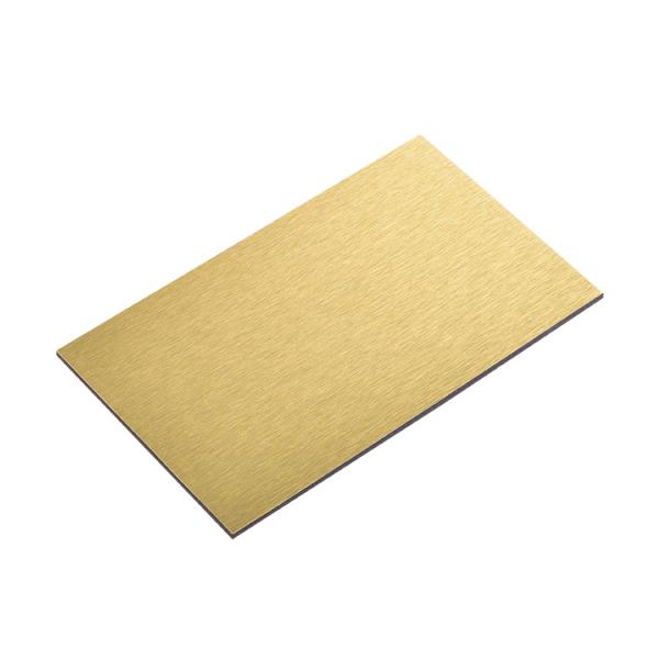 1220mm de prata escovou o risco composto de alumínio do painel resistente