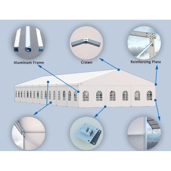 Custom Aluminum Big Tent Event Wedding Tent For Outdoor Party