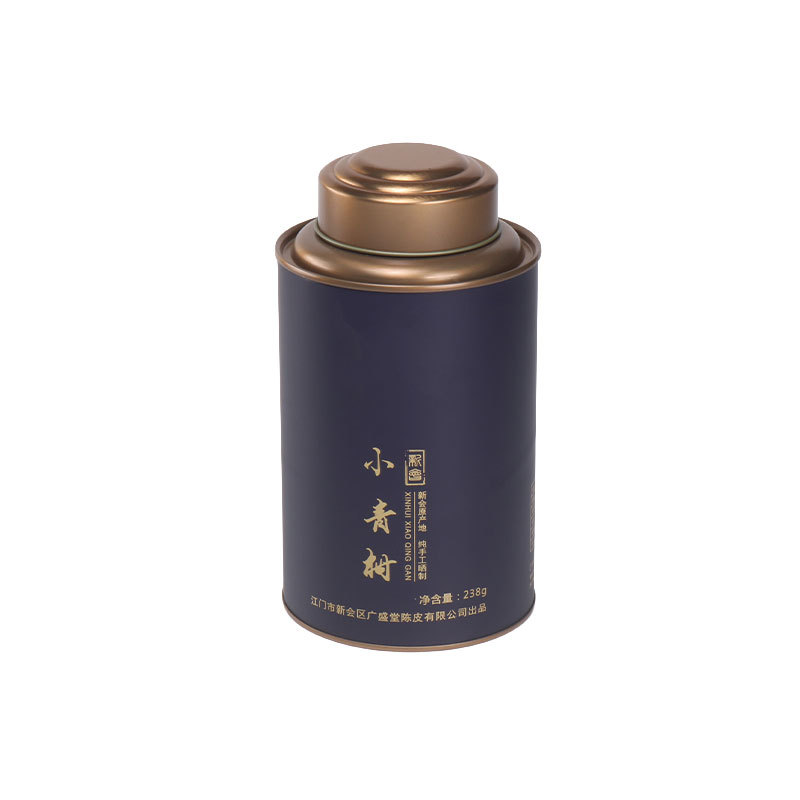 Metal Paper Composite Tea Canisters Patterned Custom Sized