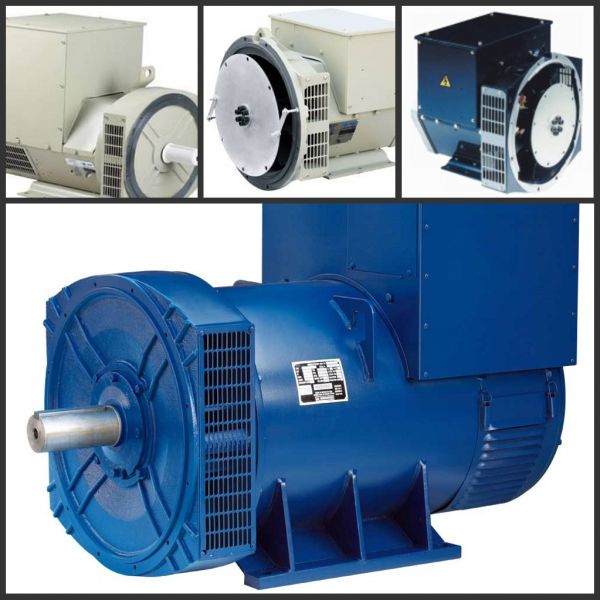 4 Wires 3 Phase Brushless AC Generator Self - Excited With Automatic Voltage Regulator