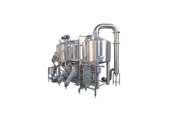 Steam Heating 100L Pilot Brewing Equipment With Glycol Cooling System ISO / CE