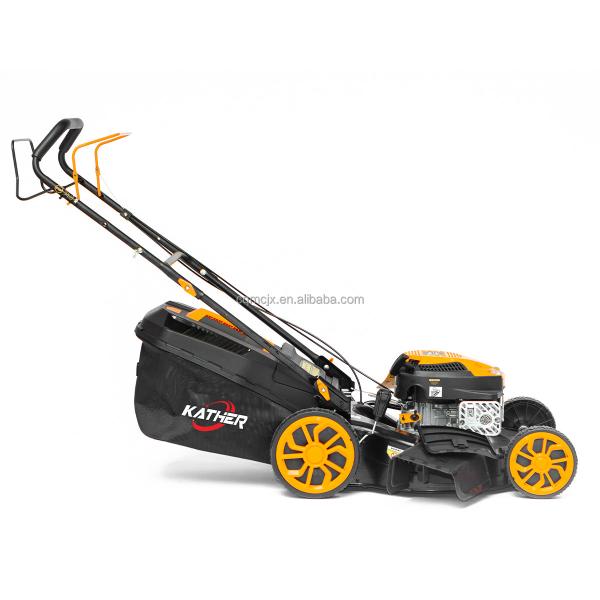 170cc Gasoline Engine Mulching Lawn Mower with 20inch Cutting Width and 65l Grass Box