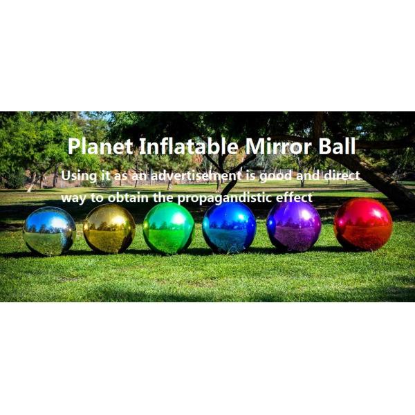 Серебряный 0.45m раздувной отражательный воздушный шар для свадебного банкета