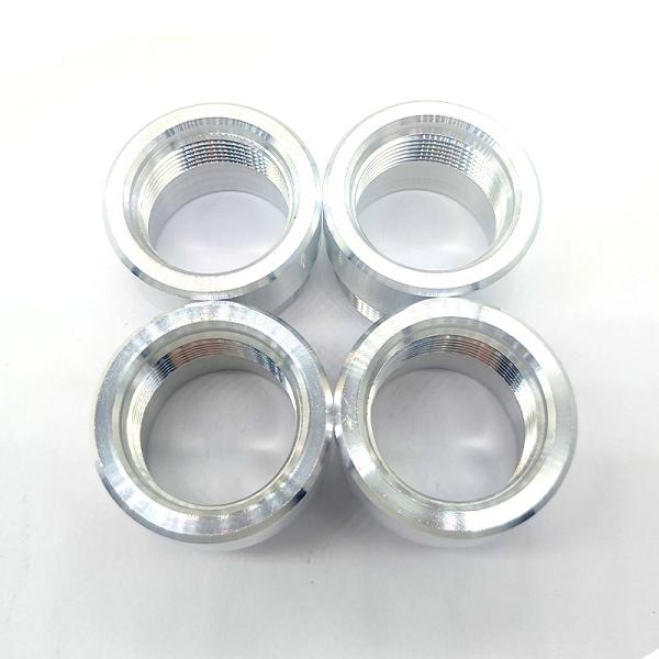 6061 6063 6082 Aluminum Speaker Adjustment Collar CNC Threaded Ring For Acoustic Mounting