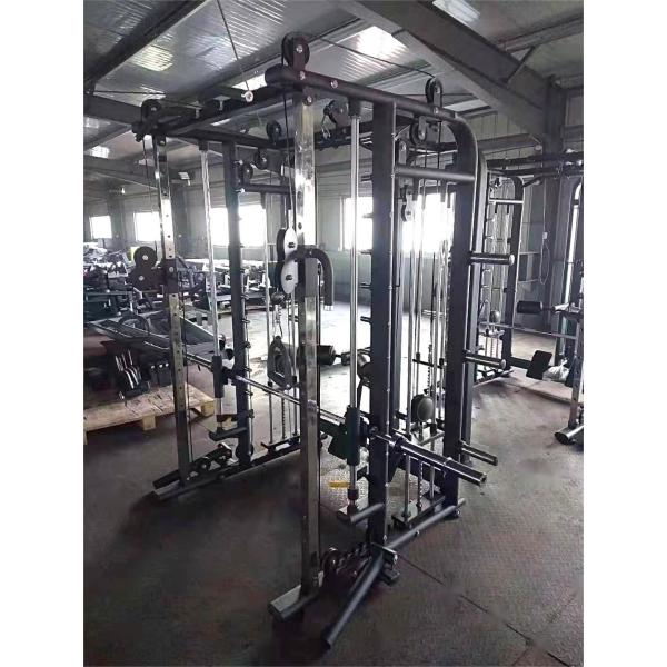 Unisex Sport Training Multi Functional Station for Chest Leg Curl Press Squat Power Rack