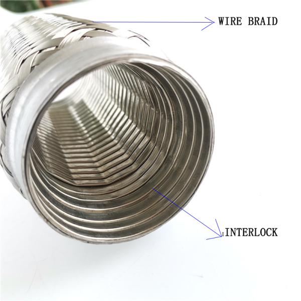 2.5 Inch SS202 Stainless Steel Exhaust Flex Pipe