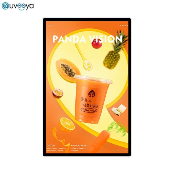 o Signage 4K exterior indica a propaganda WiFi Digital que anuncia exposições