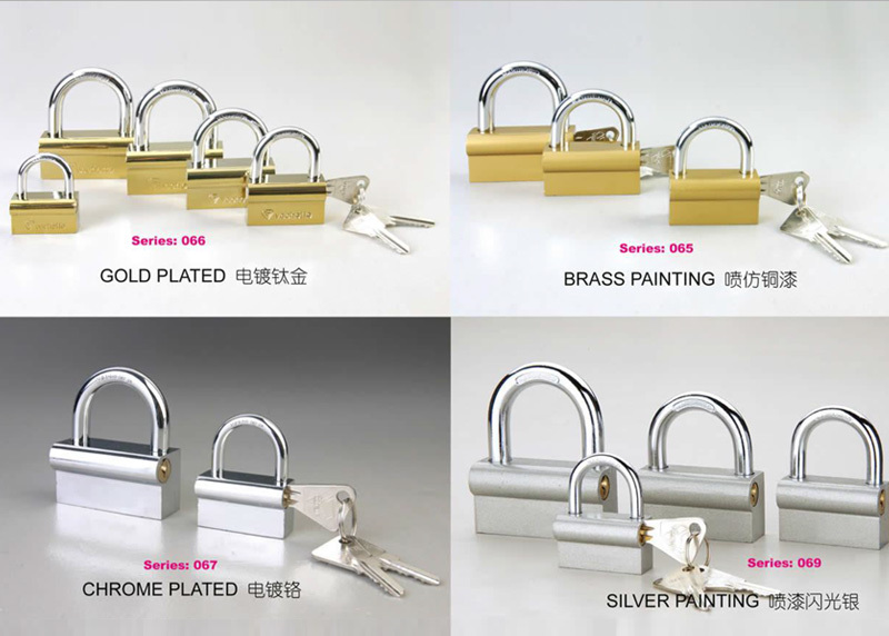 “P” TYPE IRON PADLOCK