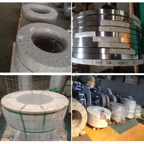 2B Superficie 0,02-2,0 mm Tiras de acero inoxidable Sus 201 304 316L 310S 309S 321 2205 2507