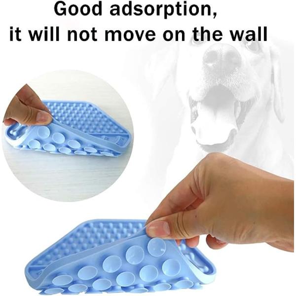 Item Type Pet Slow Feeder Mat Customized Licking Pad for Dogs and Cats Silicone Mat