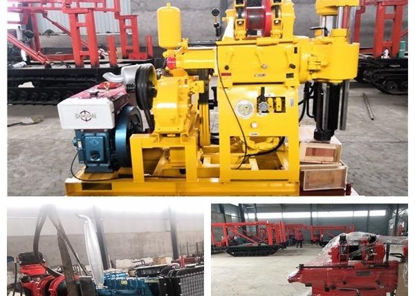 Small Water Well Drill Rig Equipment Drilling Depth ST200