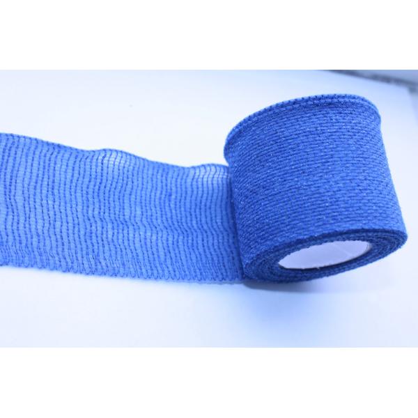 Uno mismo azul - vendaje respirable elástico cohesivo adherente de PBT