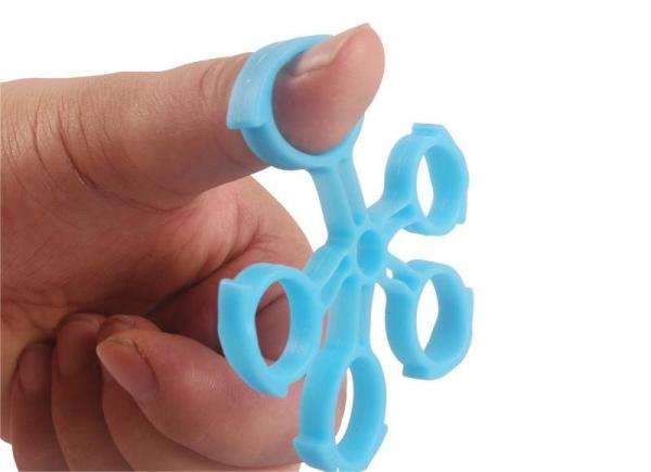 Non-Toxic Silicone Finger Stretcher Silicone Grip Device Finger Exercise Stretcher