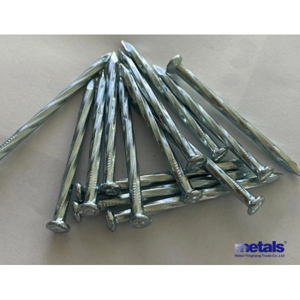 Закаленная сталь, прочная проволока, гвозди, прямая канавка