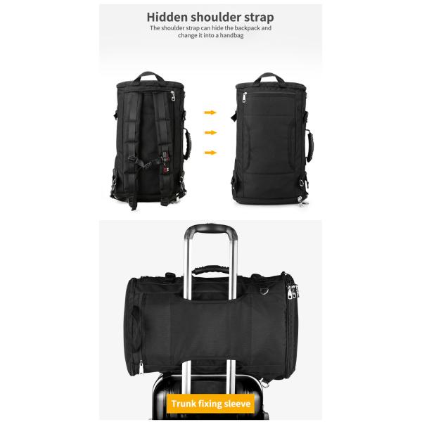 На открытом воздухе 36-57 литровый супербольшой рюкзак