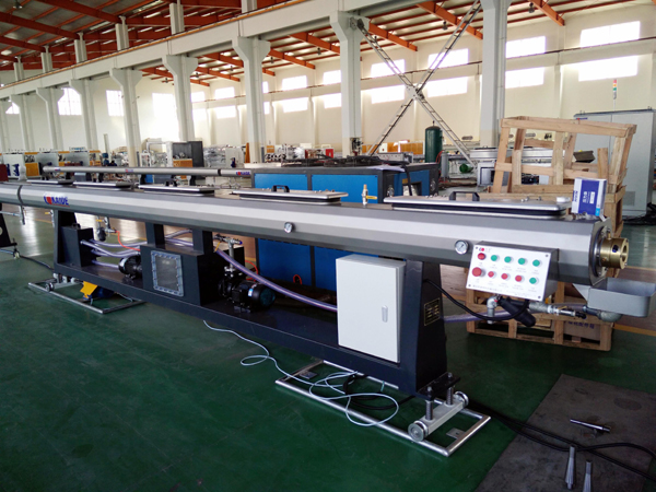 50m/min Plastic Pipe Production Line , PERT Pipe Making Machine Fully Automatic Winding Machine