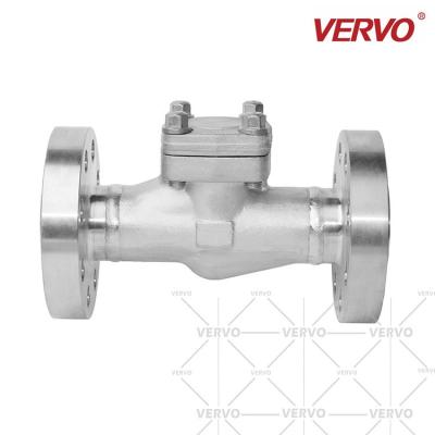 Classe de aço inoxidável de aço forjada flangeada soldada 2500 de Rtj 2inch Dn50 da válvula de verificação