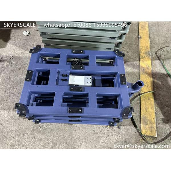 Цифровая электронная шкала 60x80 см 600 кг из углеродистой стали