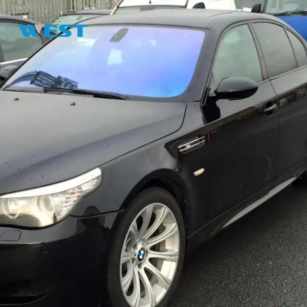 Car Windscreen Front Windshield Colorful Chameleon Car Tint Self-adhesive Film