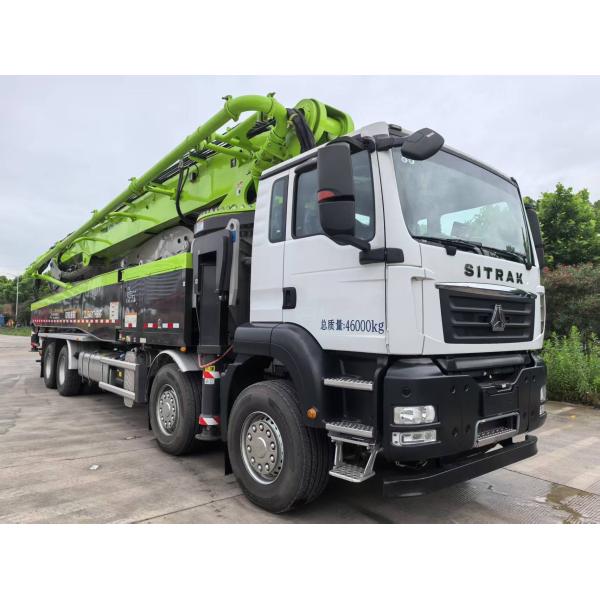 ZOOMLION 62m Pump Truck with SITRAK Chassis and High Theoretical Concrete Output of 180m3/h