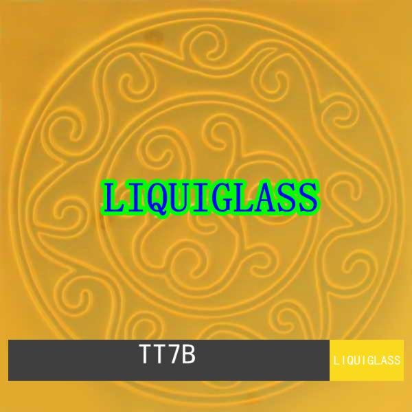 Solid Printed Toughened And Laminated Glass Tile