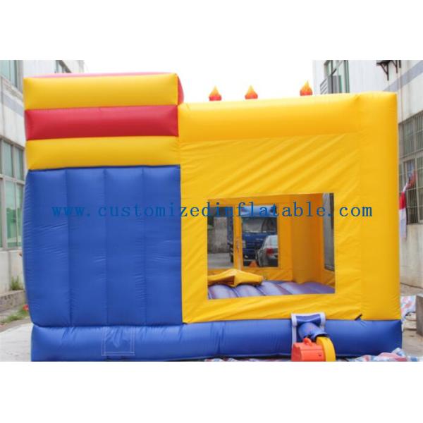 Beautiful Mickey Mouse Kids Inflatable Bouncy Castle Cartoon With CE / UL Blower