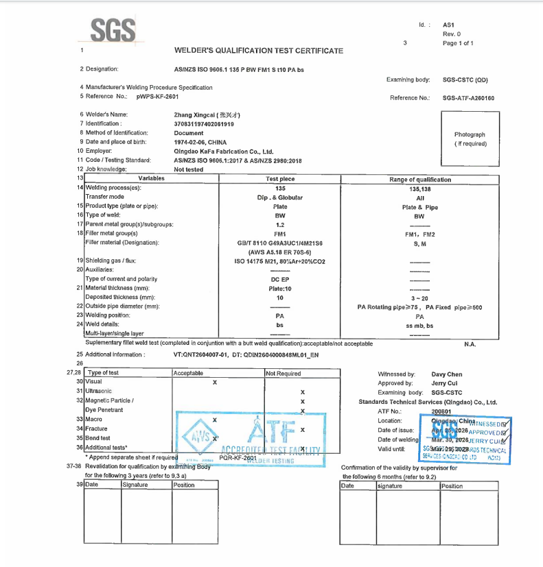 AS/NZS 5131 AS/NZS 1554.1 Steel structure fabrication  fully compliant with Australian standard (AS NZS) standards for structural applications