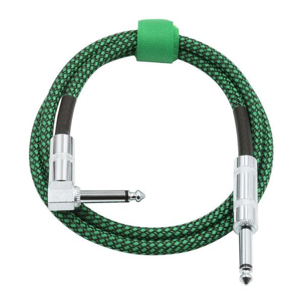 Cable audio d'instrument électrique de 10 pieds 3m Jack à Jack Connecteur personnalisé 6,35 mm Option