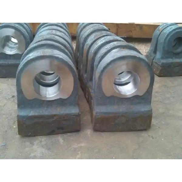 Customized High Manganese Steel Wear Resistant Hammer Head Crusher Parts