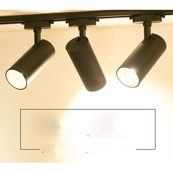 12w 18w 20/30/40w Decorative Track Lighting , Ceiling Track Lighting Clothing Store Hall