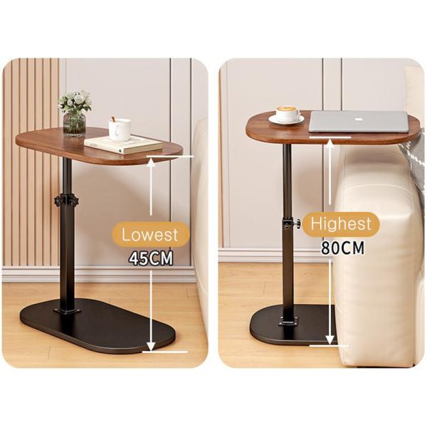 Adjustable End Table for Coffee Laptop Bedside Small Corner in Living Room Bedroom mesa de esquina
