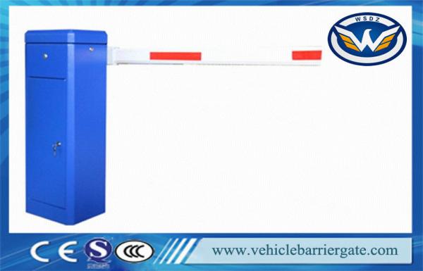 LED Light Red and White Arm Parking Barrier Gate Max Length is 8m