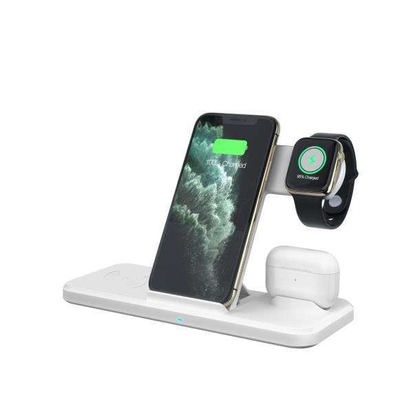 заряжатель 15W Ци быстрый портативный беспроводной для дозора 8 IPhone 11 XR x