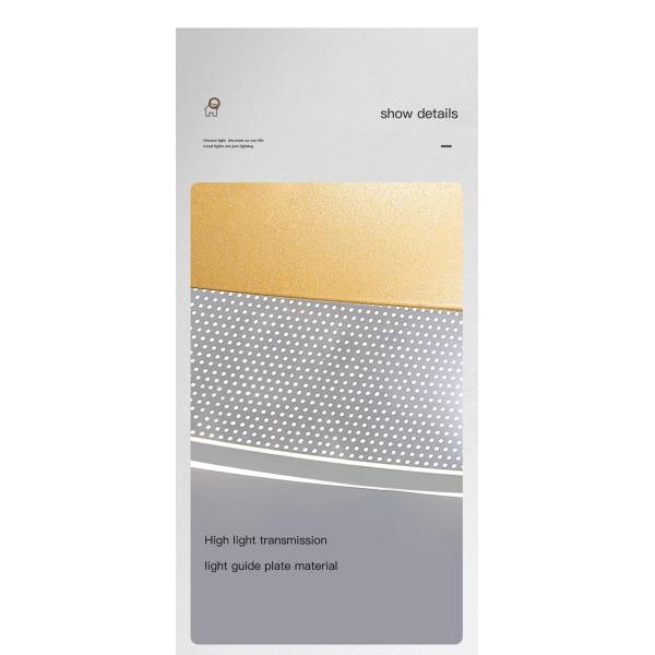 Dining Modern Branch Acrylic Shade Chandelier Hanging Gold Lamp For Restaurant LED Linear Pendant Light For Home