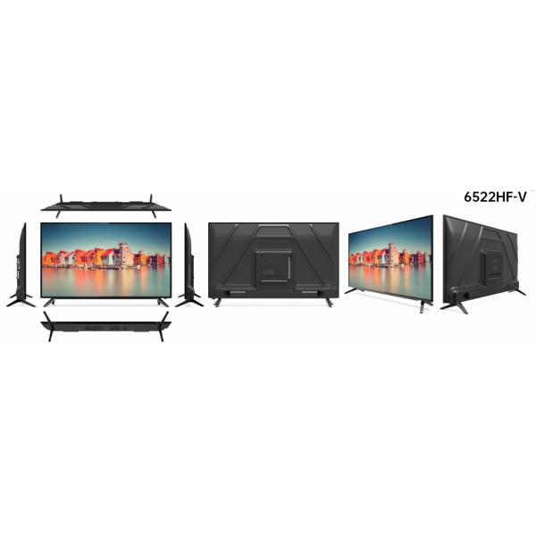 Стандартный Bezel 65-дюймовый телевизор с закаленным стеклом Android 4K FHD Smart TV